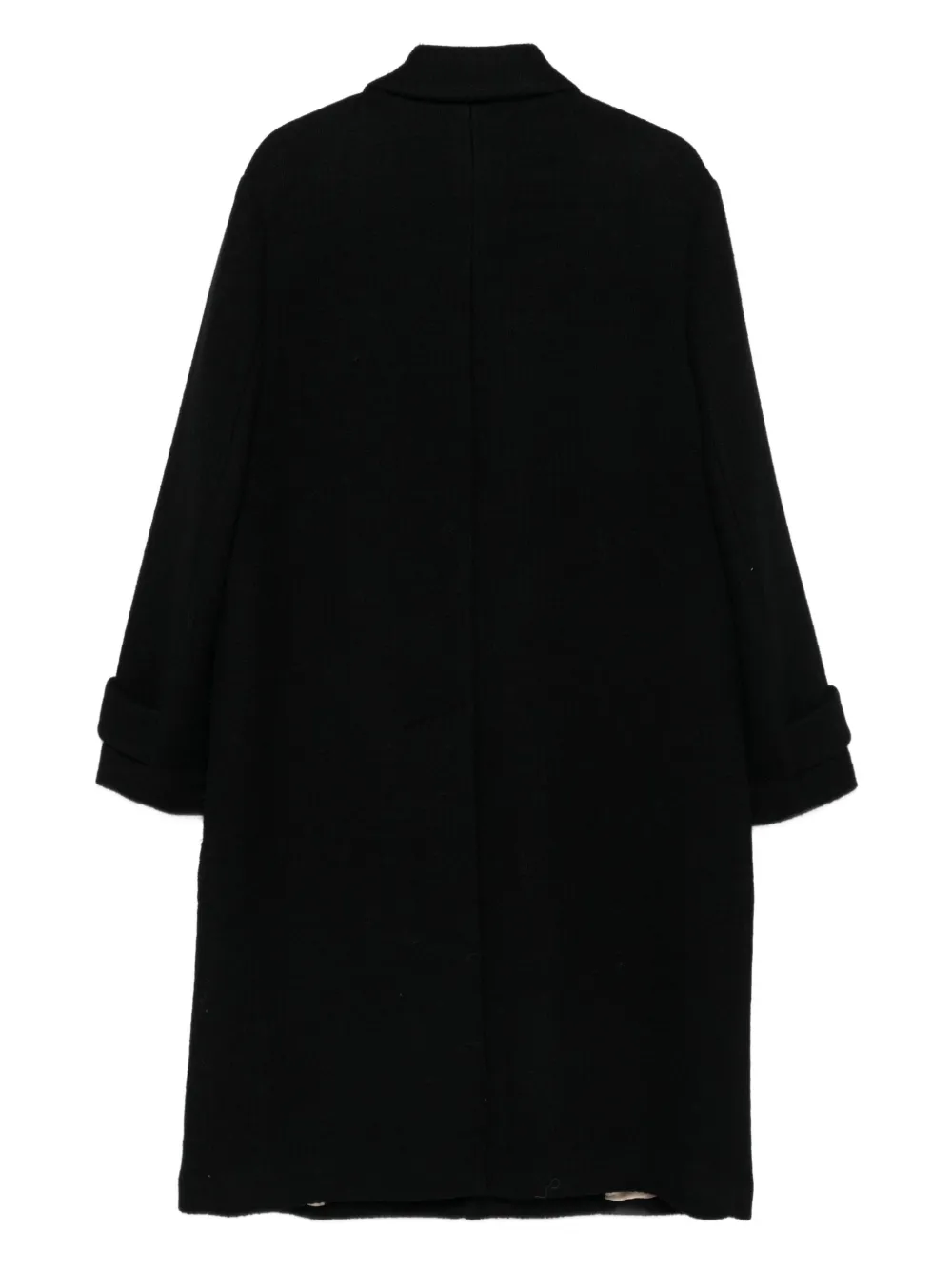Barena Venezia Buttoned Single-breasted Coat In Black