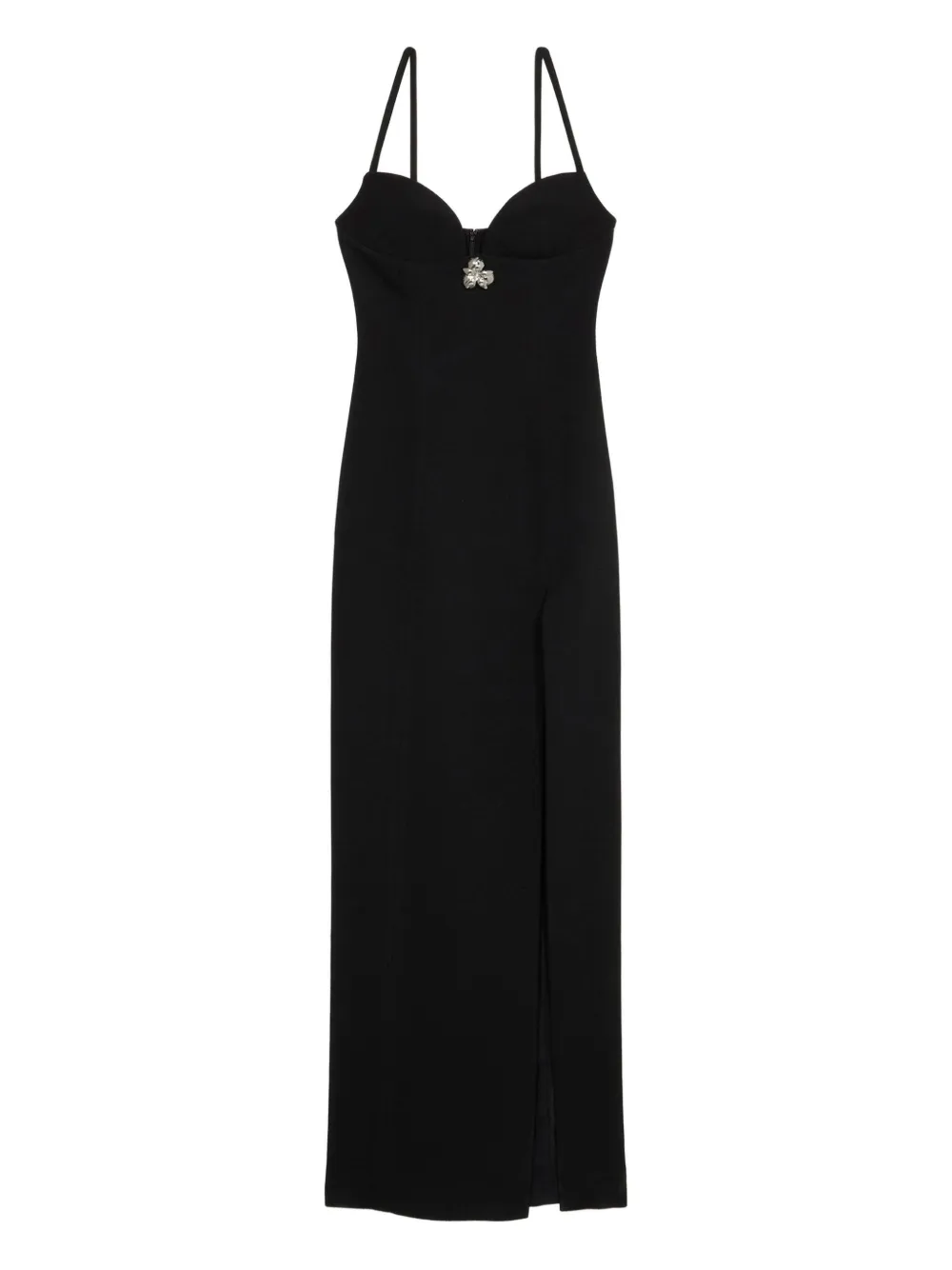Blumarine crystal-embellished maxi dress | Black | Image 1