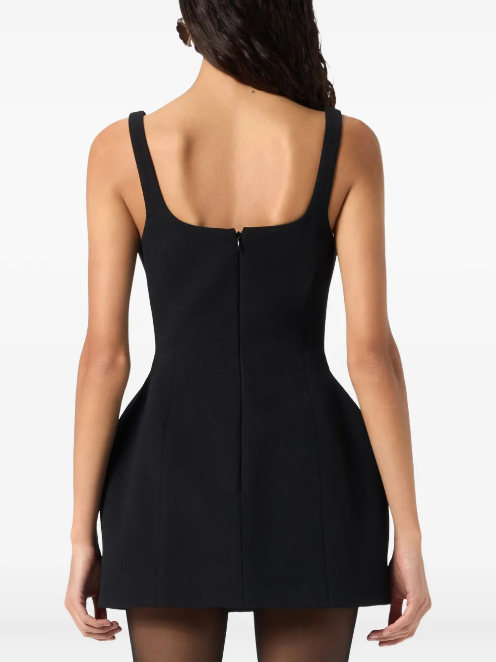 Blumarine Verfraaide mini-jurk Zwart