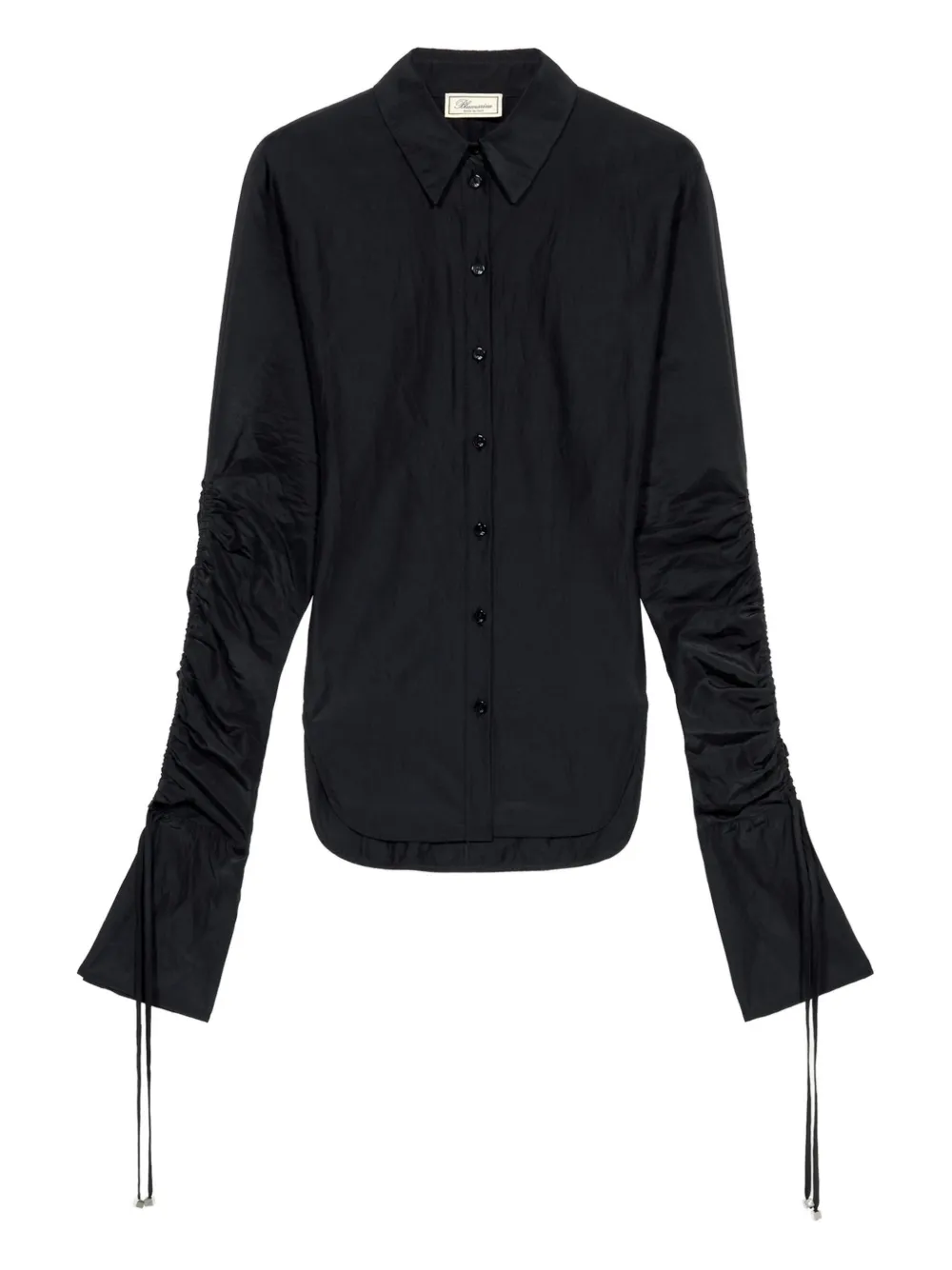 Blumarine cinched shirt | Black | Image 1