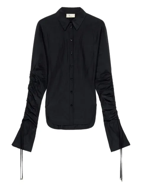 Blumarine cinched shirt
