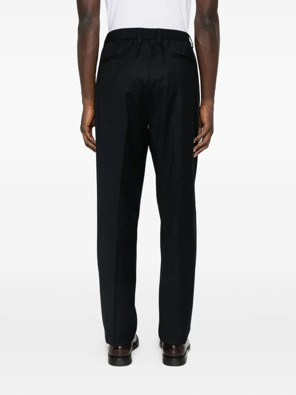 Maurizio Baldassari Front-pleat Pants In Blue