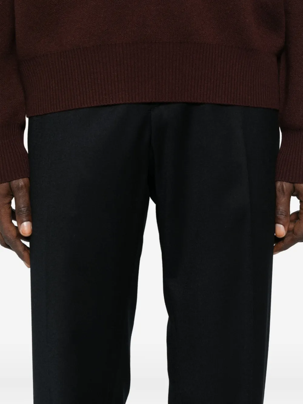 Maurizio Baldassari Front-pleat Pants In Blue