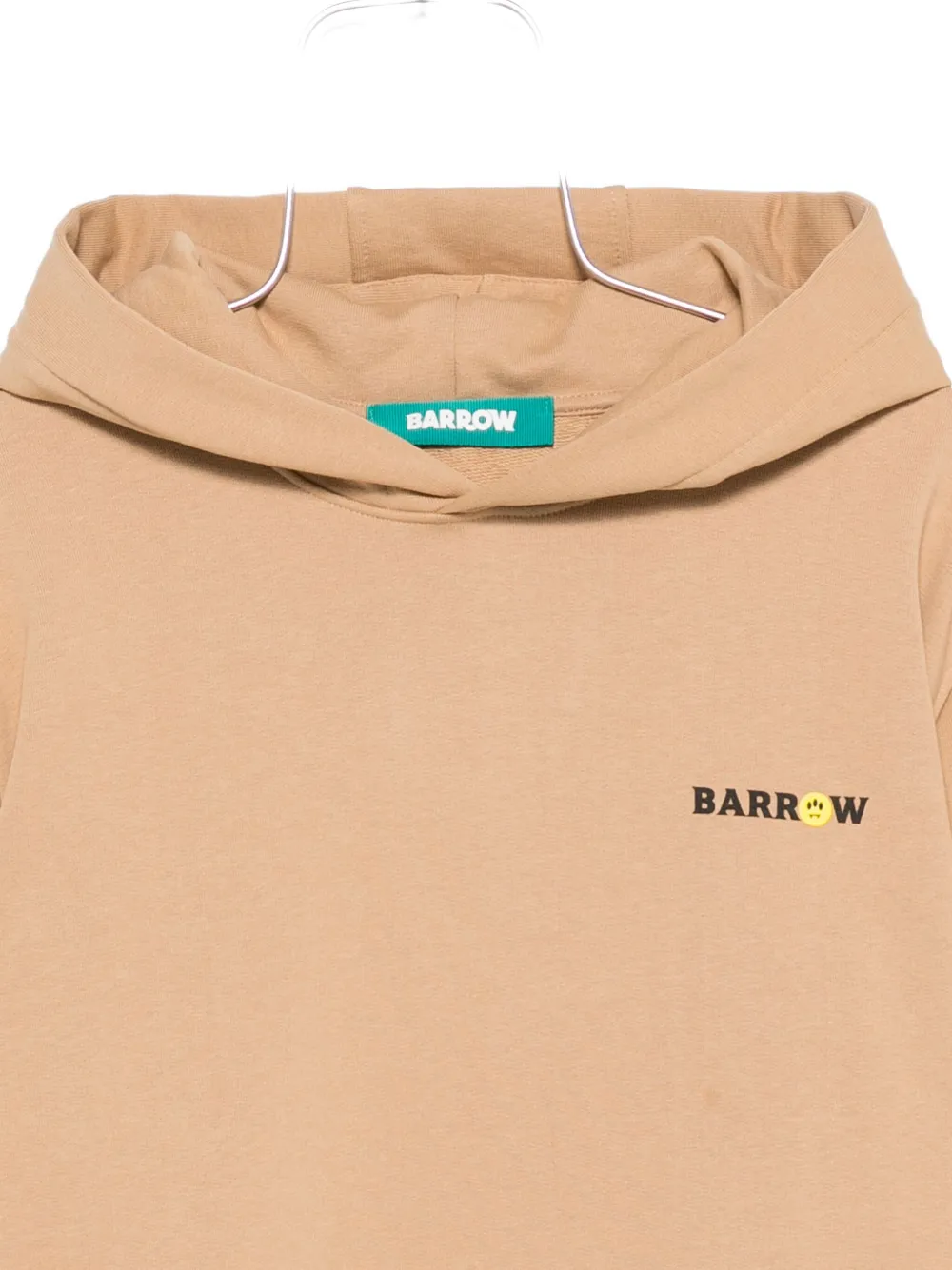Barrow Unisex Hooded Sweatshirt Back Graphic Print In Gold