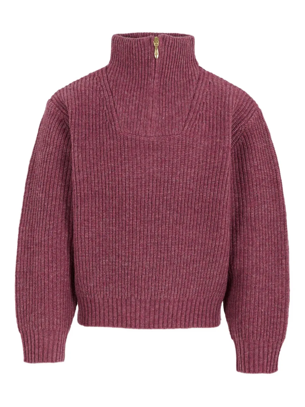 Molo turtlteneck ribbed sweater | Red | Image 1