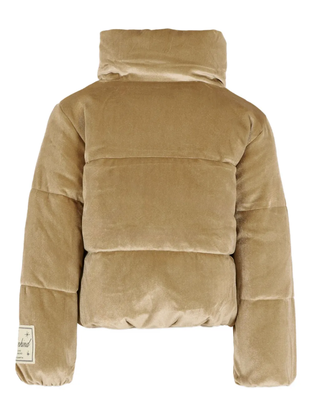 Molo velvet quilted puffer jacket | Girls Padded Jackets | Image 2