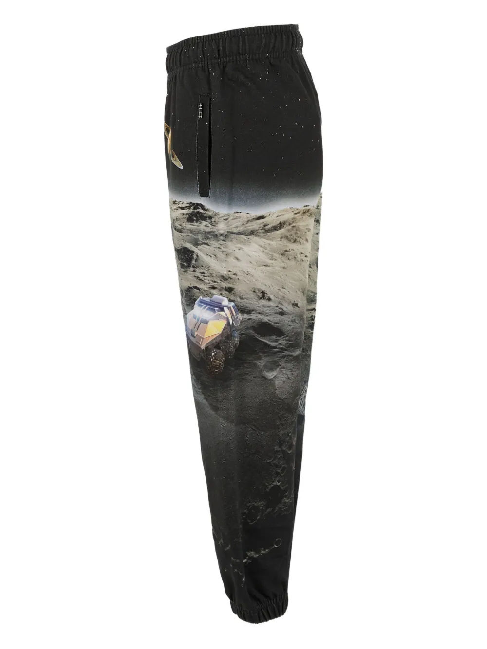 Molo Moon-landing Casual Trousers In Black