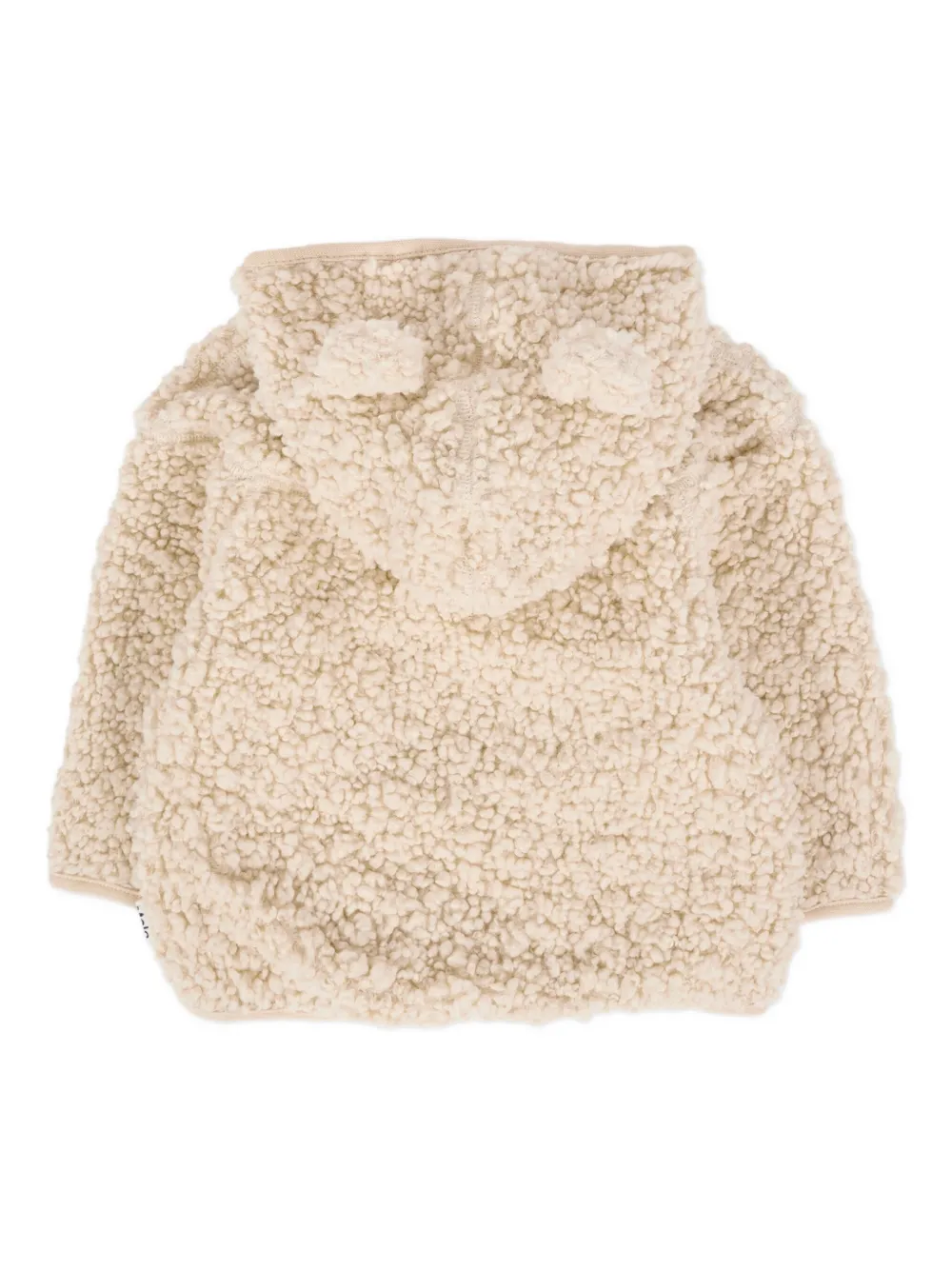 Molo teddy-bear hooded coat - Beige