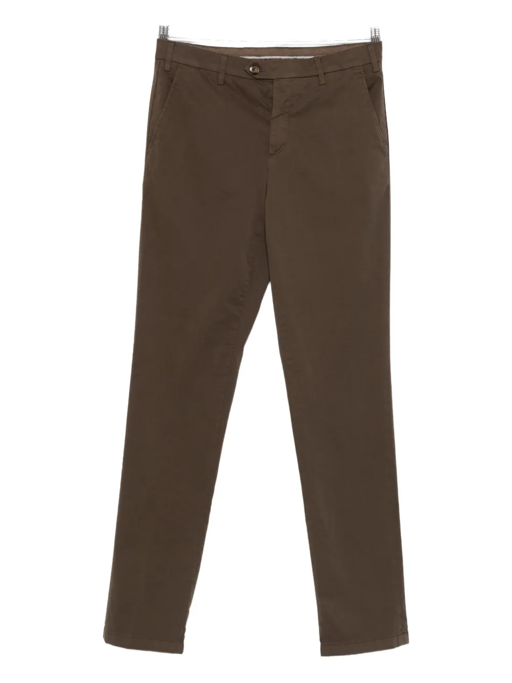 Canali straight-leg trousers | Brown | Image 1