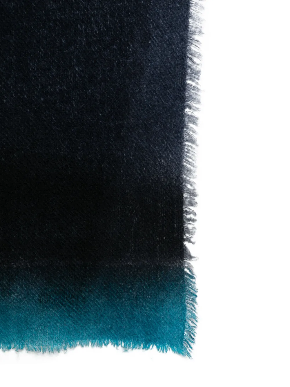 Faliero Sarti Chal Paco Ombre Fringed Scarf In Brown