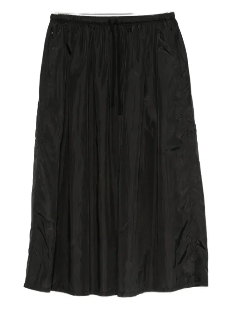 6397 drawstring elastic-waist skirt