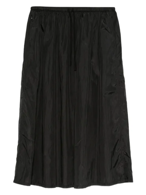 6397 drawstring elastic-waist skirt