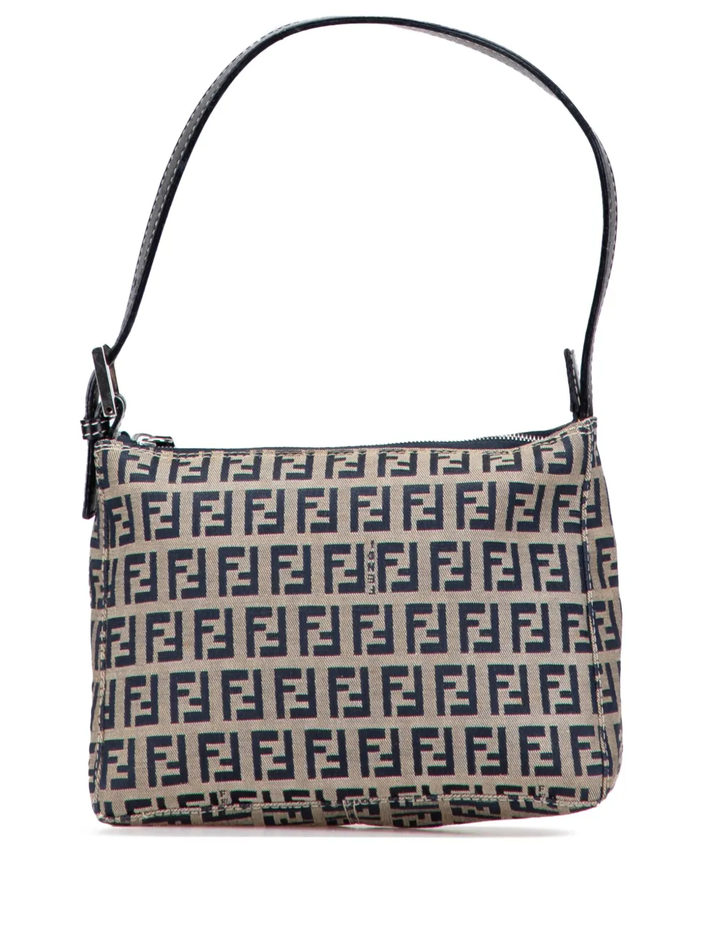 Fendi Pre-Owned 2000-2010 Zucchino Canvas Pochette shoulder bag - ブラウン Fendi Pre-Owned 2000-2010 Zucchino Canvas Pochette shoulder bag - ブラウン