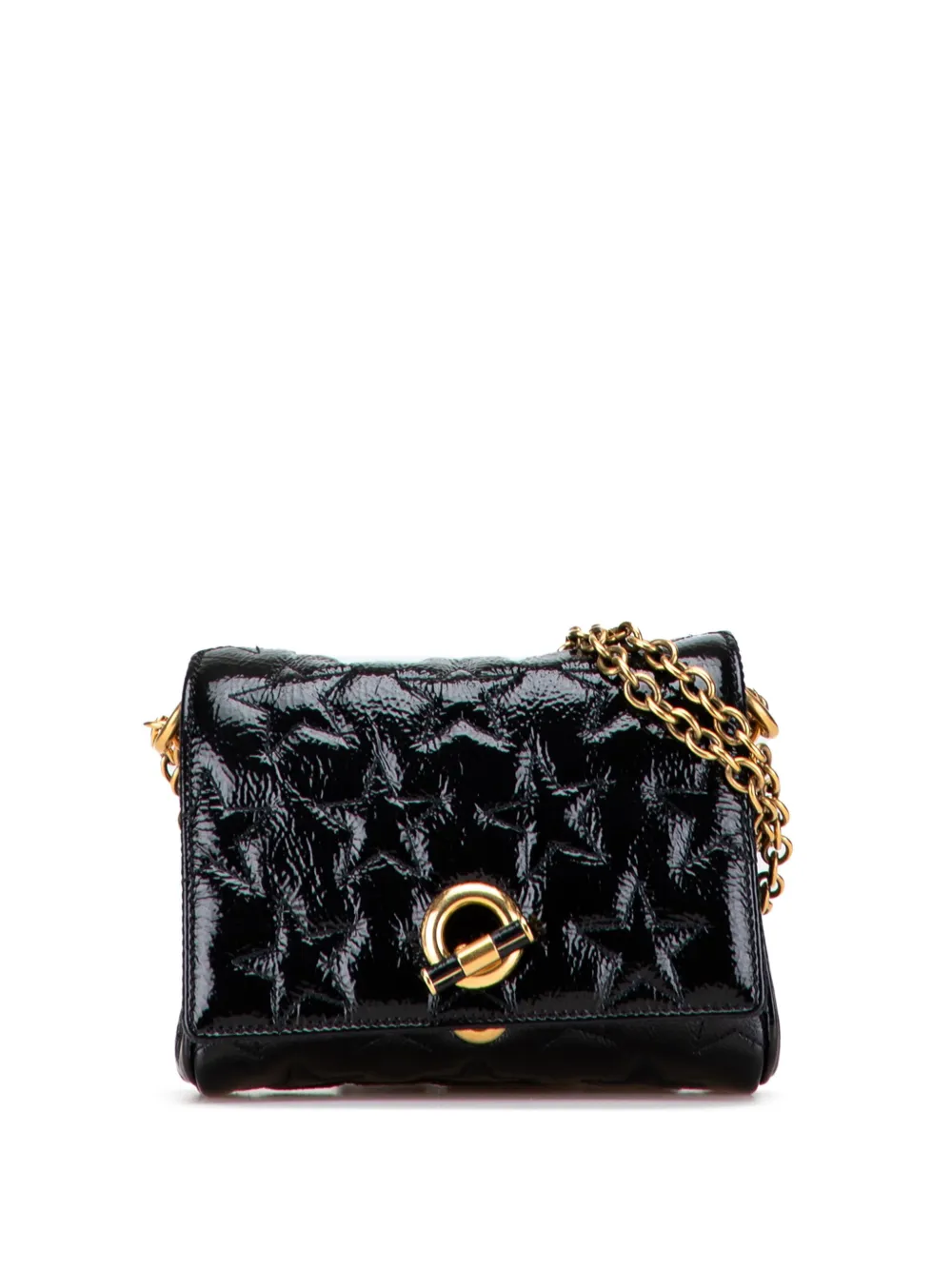 Saint Laurent Pre-Owned 2000-2012 Patent Leather Star shoulder bag - Saint Laurent Pre-Owned 2000-2012 Patent Leather Star shoulder bag -