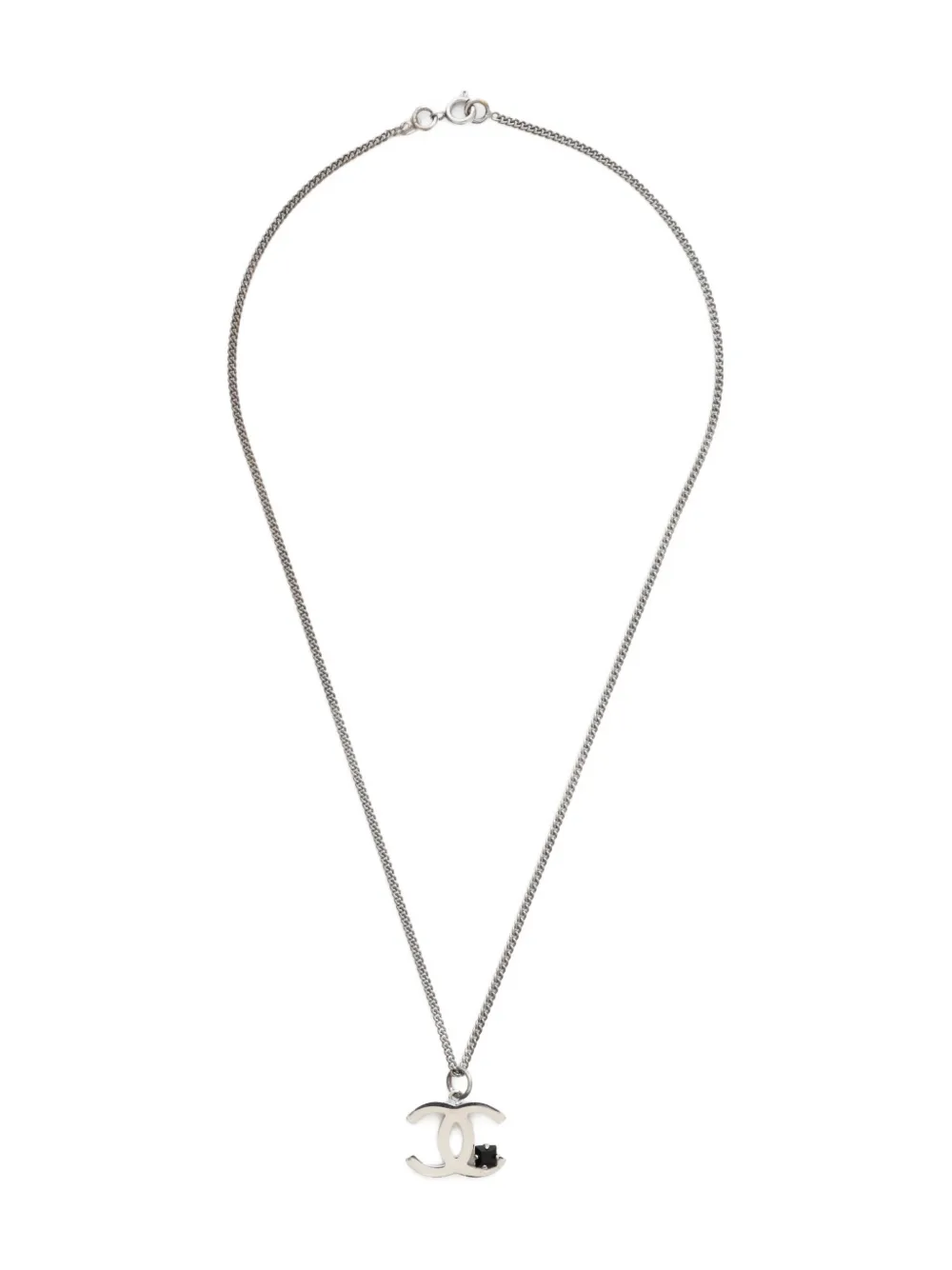 CHANEL Pre-Owned 2005 CC Mark necklace | Silver | Image 1