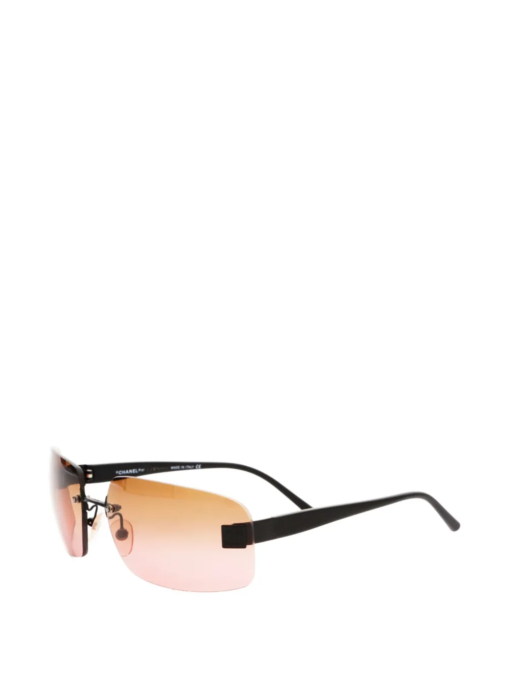 CHANEL Pre-Owned lentes de sol con armazón rectangular 2000 | Image 2