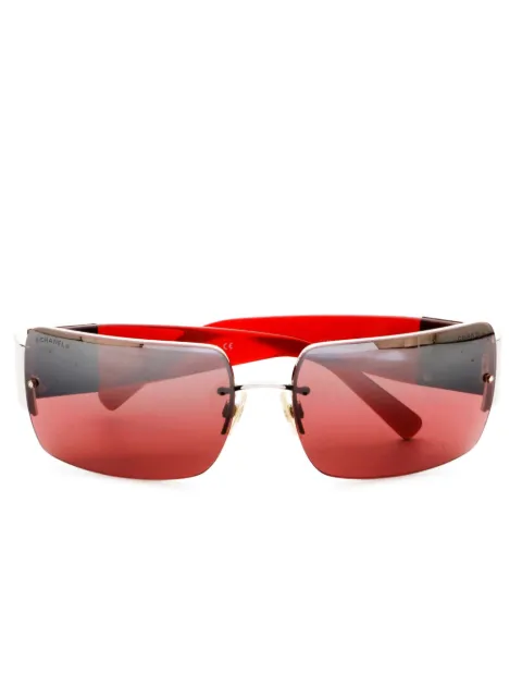 CHANEL Pre-Owned 2000s CC-logo sunglasses