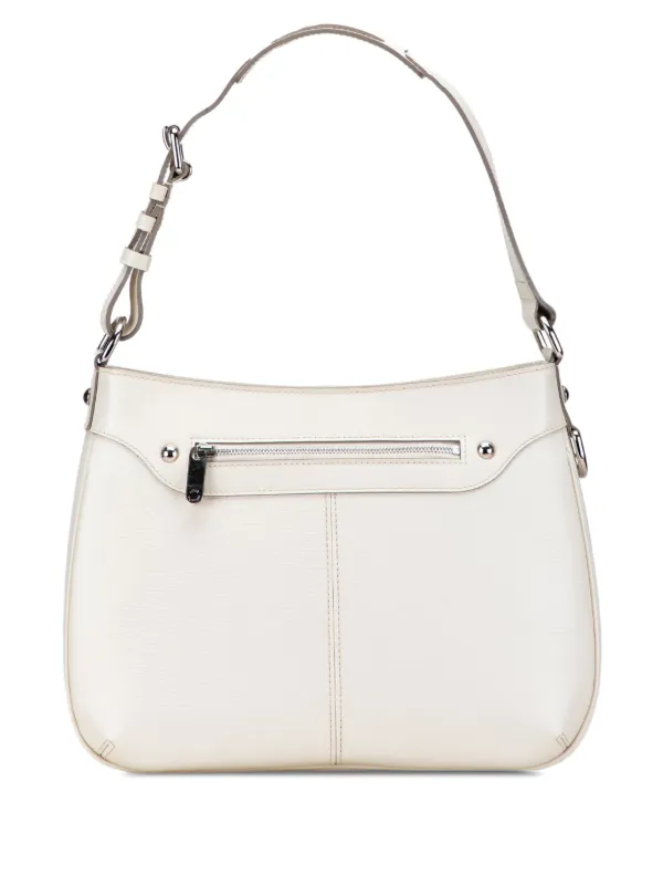 Louis Vuitton Pre-owned 2007 Epi Turenne GM Shoulder Bag in White