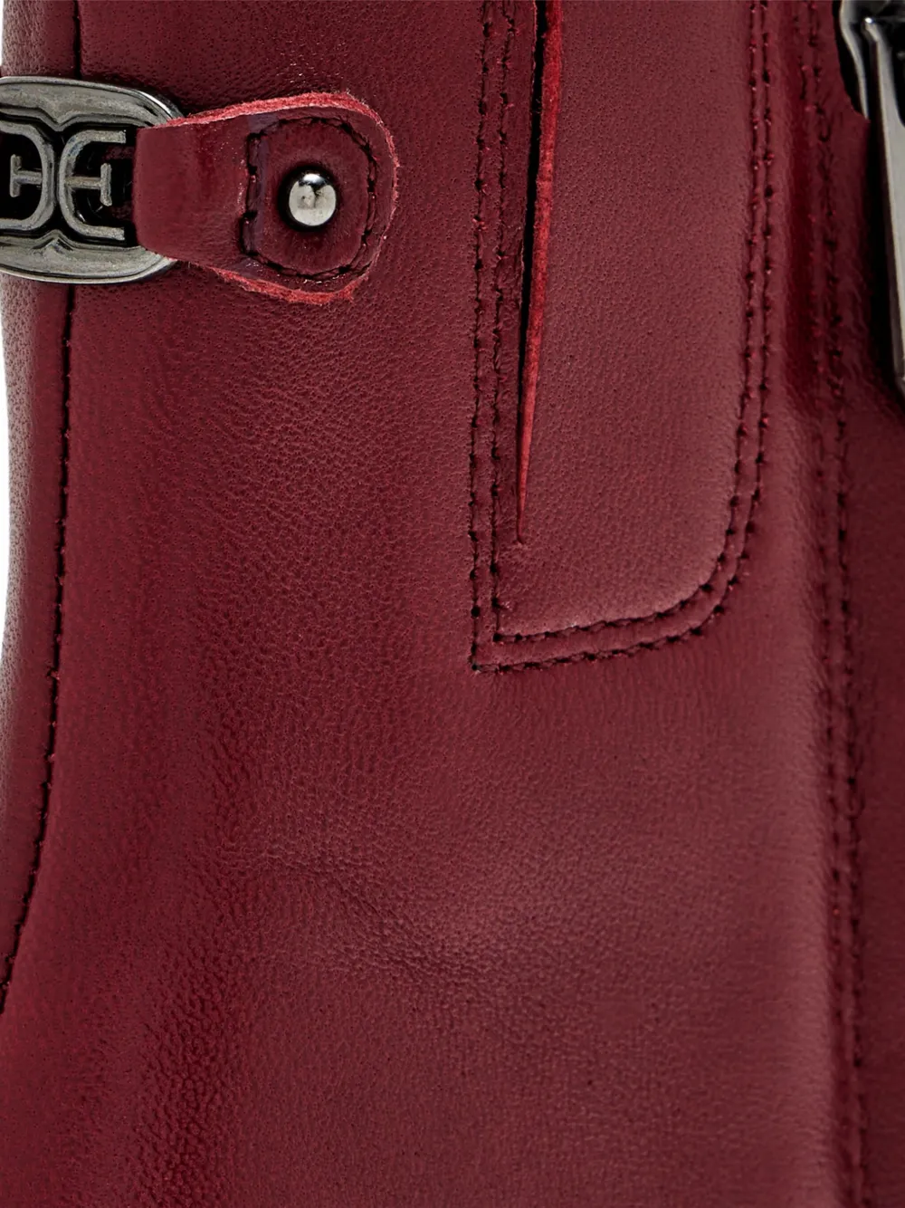 Sam Edelman 70 mm Saige enkellaarzen Rood