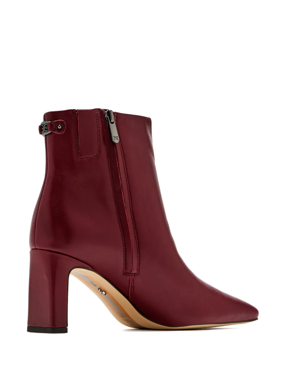 Sam Edelman 70 mm Saige enkellaarzen Rood