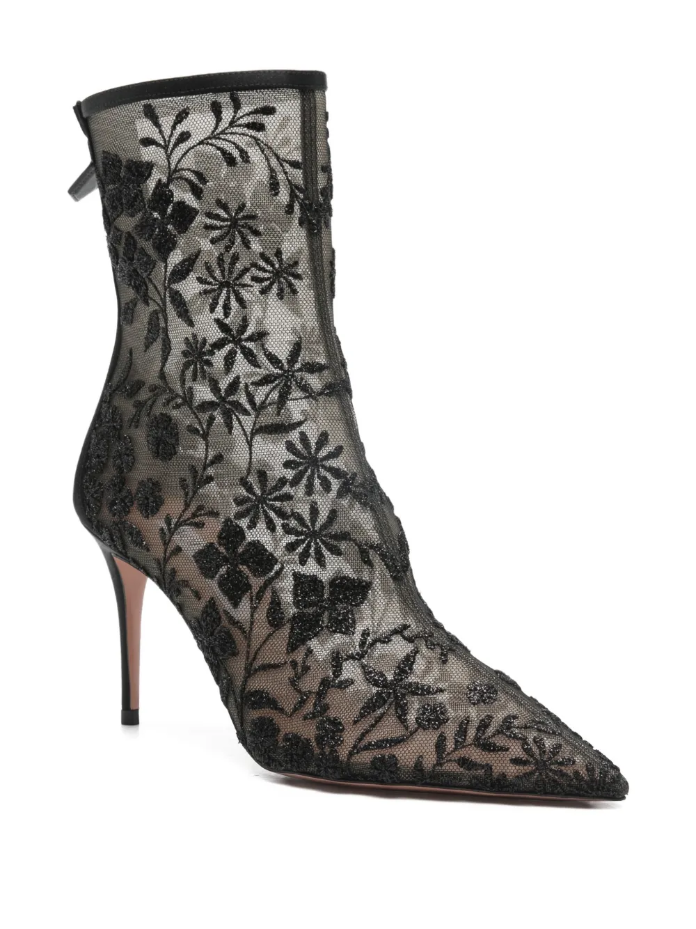 Aquazzura Mon Amour boots Zwart