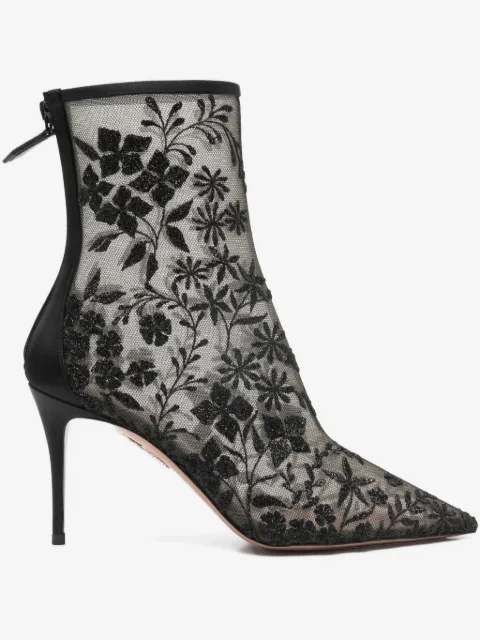 Aquazzura Mon Amour ankle boots