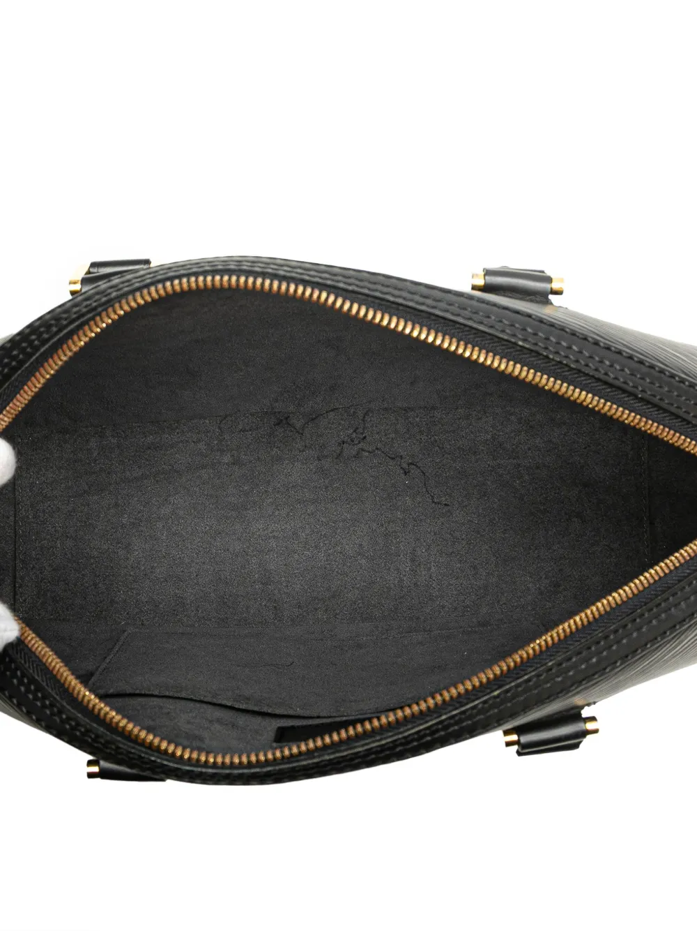 Pre-owned Louis Vuitton 1998 Epi Jasmine Handbag In Black