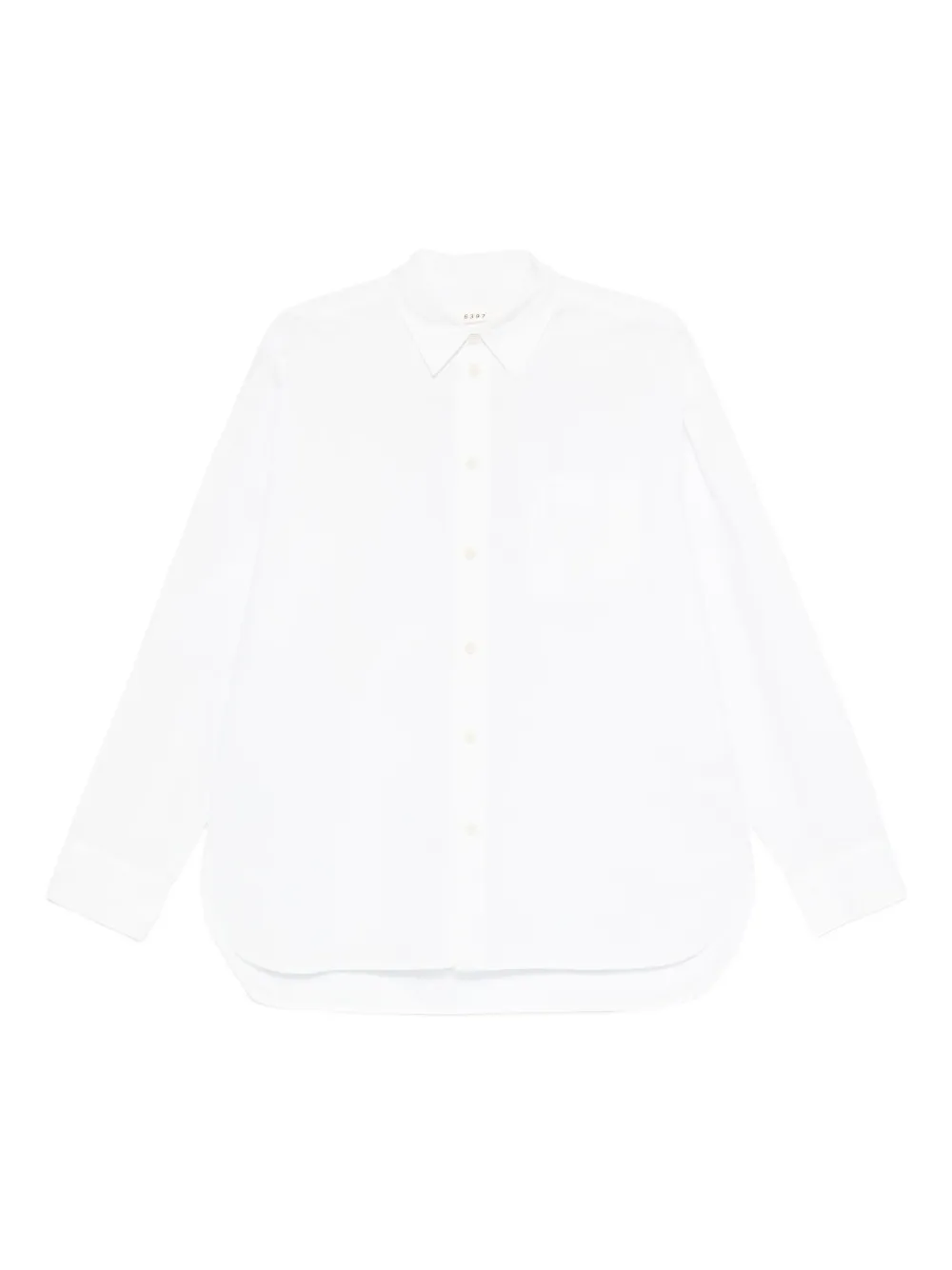 6397 long-sleeve button-down shirt | White | Image 1