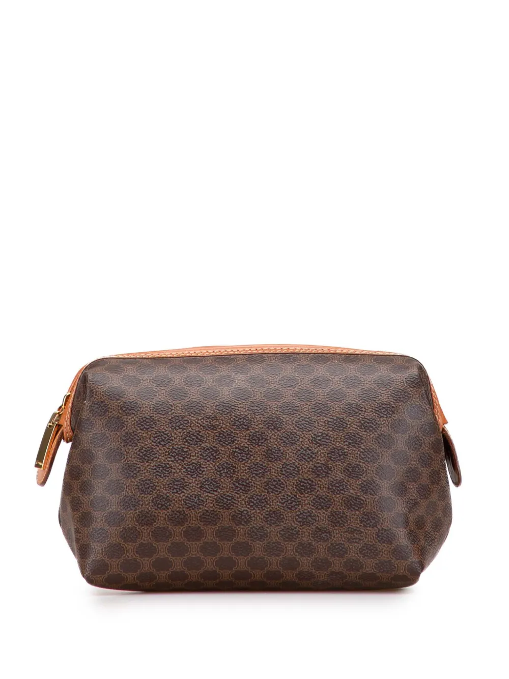 Céline Pre-Owned 1999 Macadam Coated Canvas pouch - ブラウン Céline Pre-Owned 1999 Macadam Coated Canvas pouch - ブラウン