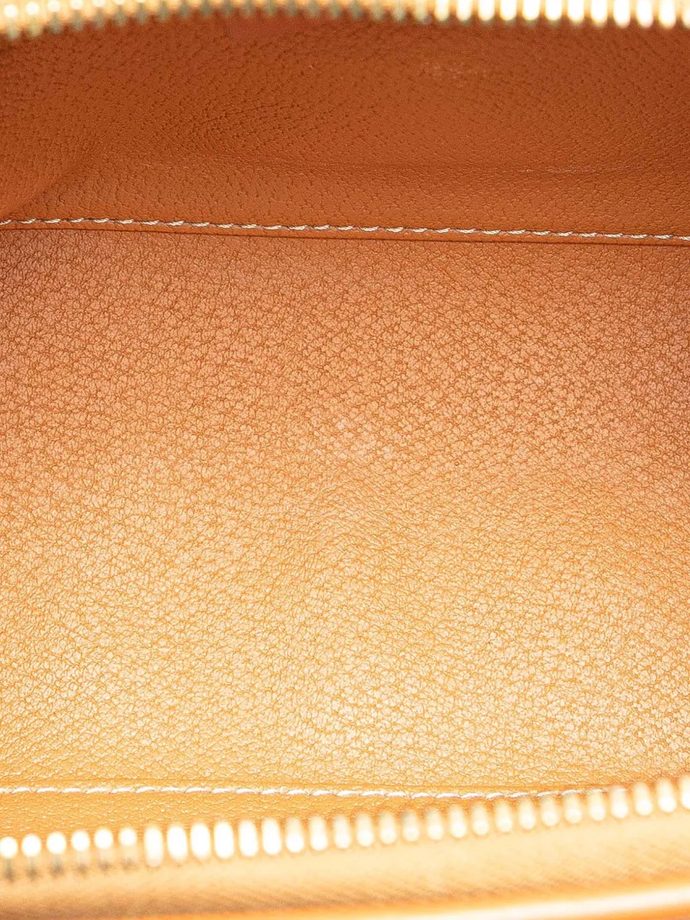 Pre-owned Celine 1999 Macadam Coated Canvas Pouch In Brown