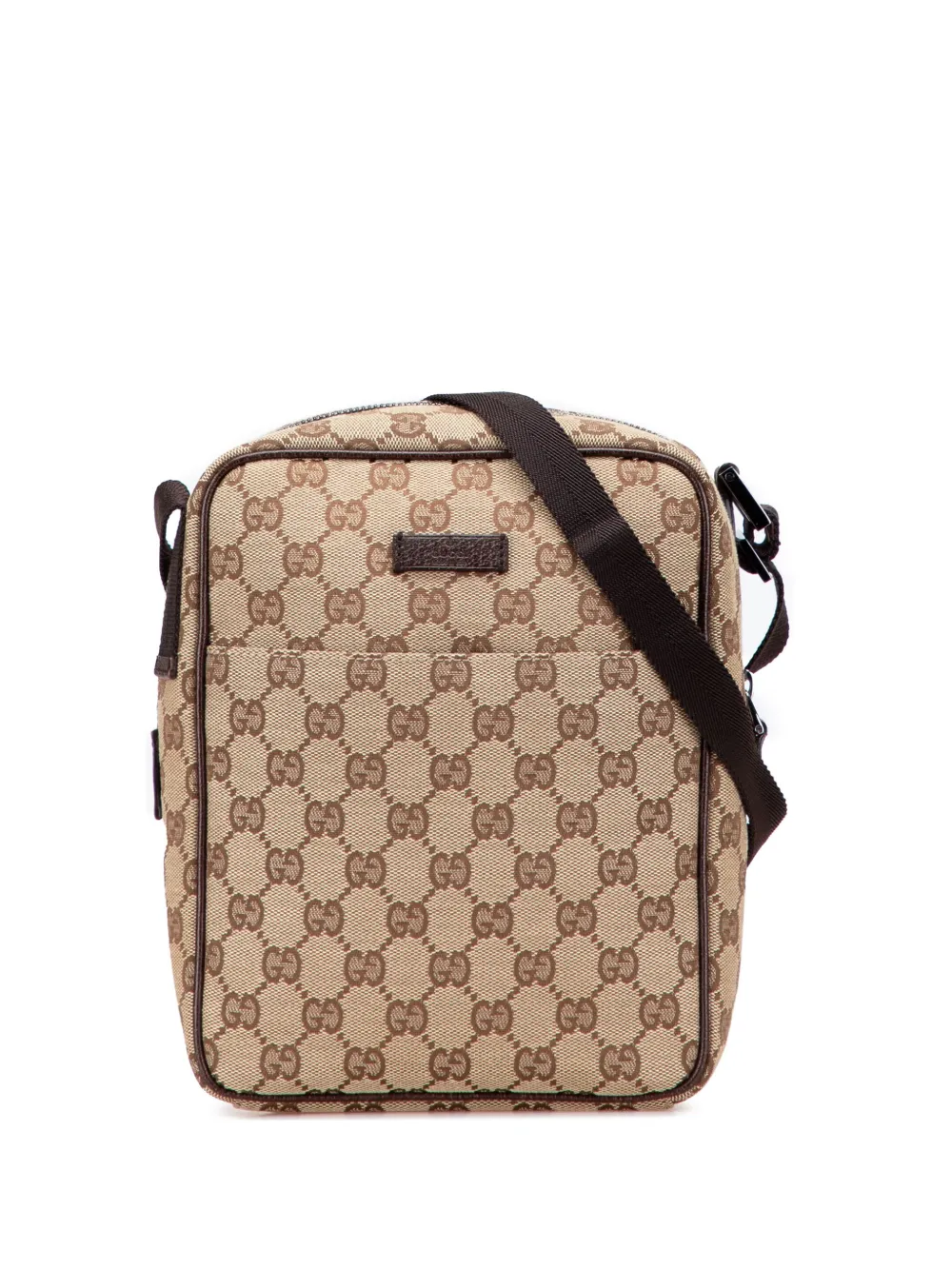 Gucci Pre-Owned 2000-2015 GG Canvas crossbody bag - ブラウン Gucci Pre-Owned 2000-2015 GG Canvas crossbody bag - ブラウン
