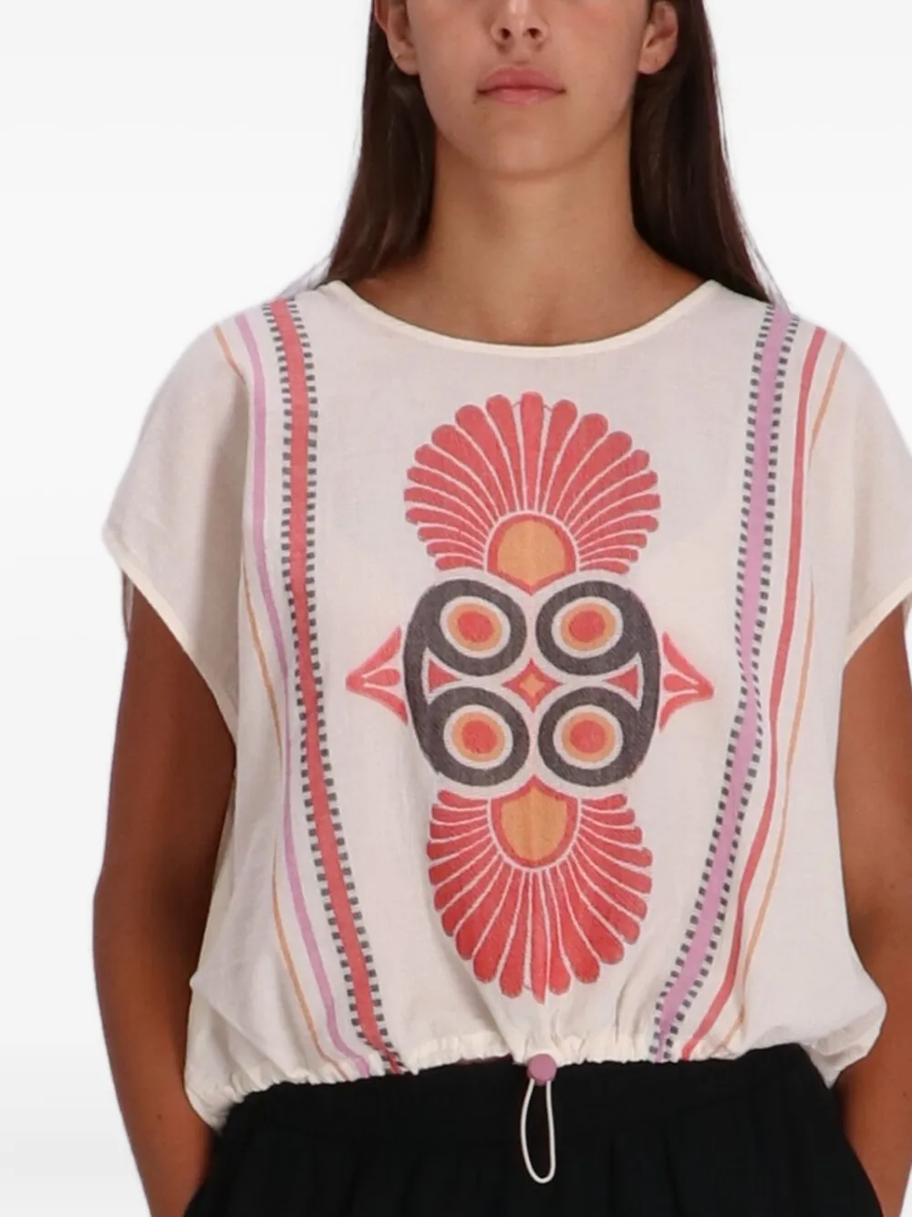 Devotion Loki drawstring top | Blouses | Image 2