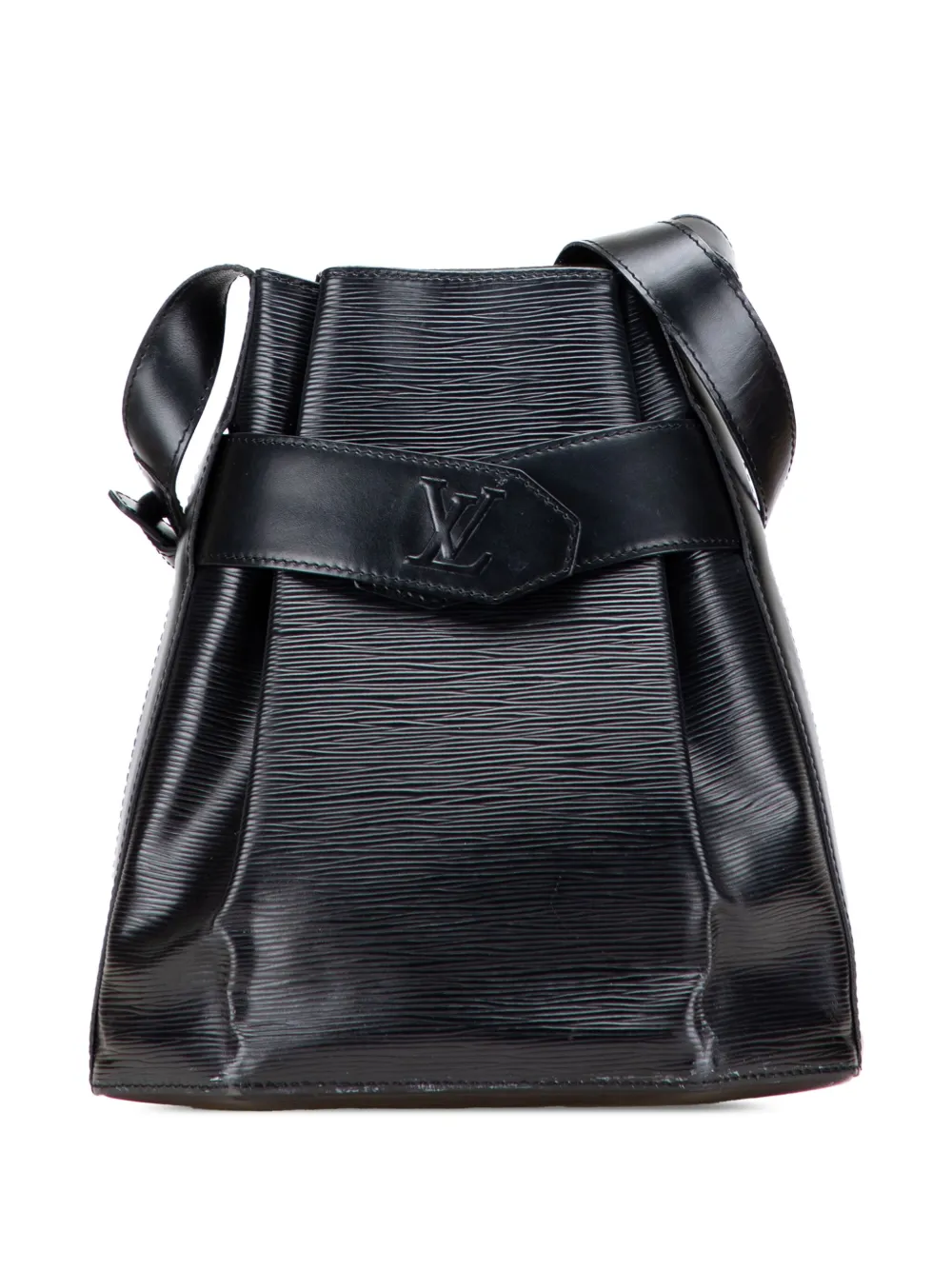 Louis Vuitton Pre-Owned 1994 Epi Sac D Epaule PM bucket bag - ブラック Louis Vuitton Pre-Owned 1994 Epi Sac D Epaule PM bucket bag - ブラック