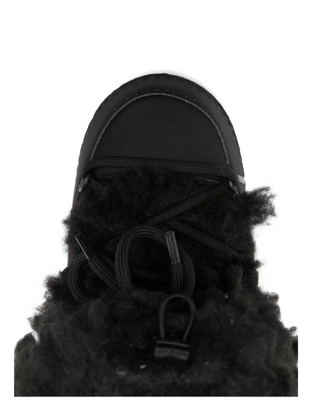 Inuikii Mountain Teddy lace-up boots Zwart