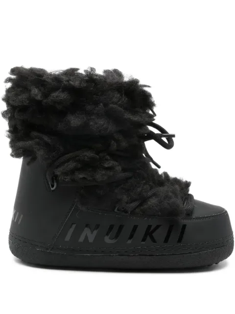Inuikii Mountain Teddy lace-up boots