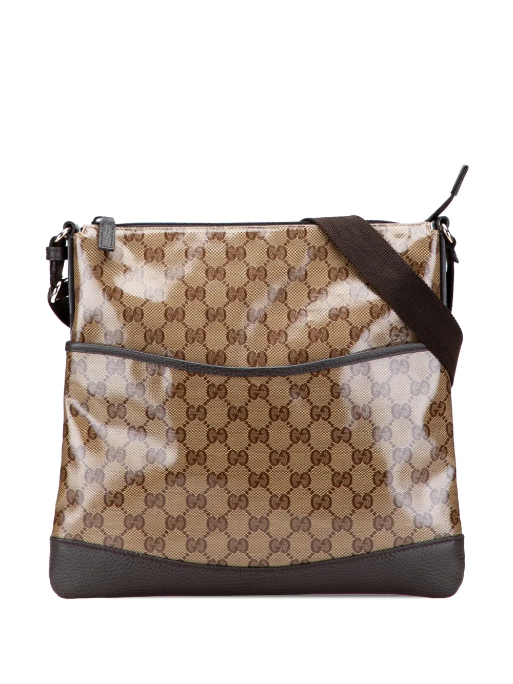 Gucci Pre-Owned 2000-2015 GG Crystal crossbody bag - ブラウン Gucci Pre-Owned 2000-2015 GG Crystal crossbody bag - ブラウン