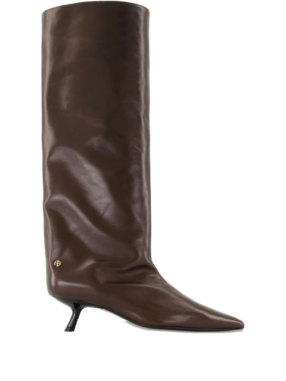ANINE BING Tall Hilda point-toe boots - ブラウン ANINE BING Tall Hilda point-toe boots - ブラウン
