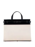 Saint Laurent Pre-Owned 2019 Small Canvas Manhattan Shopper Tote satchel - Brown