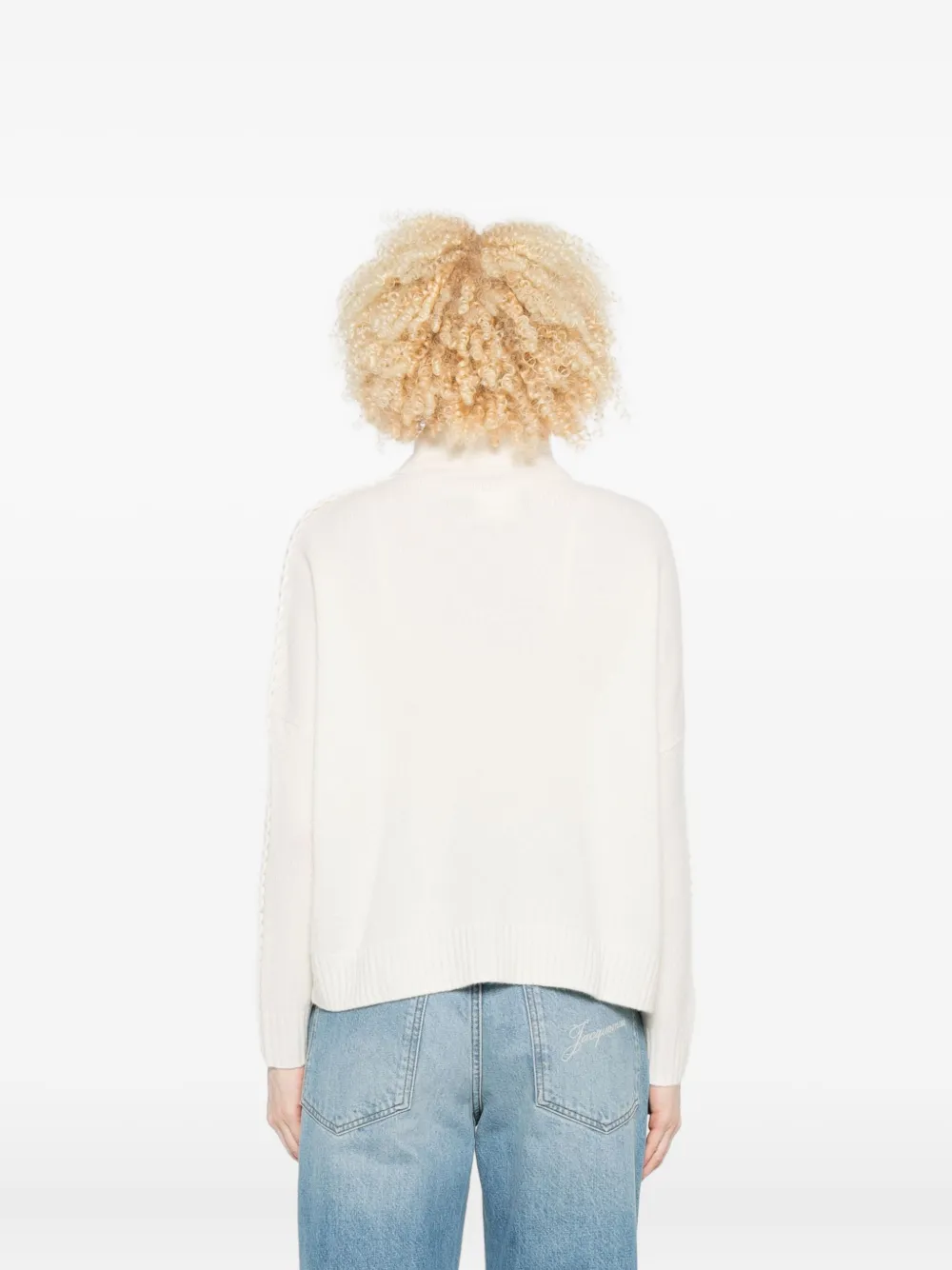 Kujten Turtleneck Sweater In Neutral