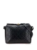 CHANEL Pre-Owned 1991-1994 CC Quilted Lambskin crossbody bag - Black