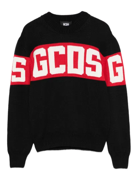 Gcds Kids logo-band sweater