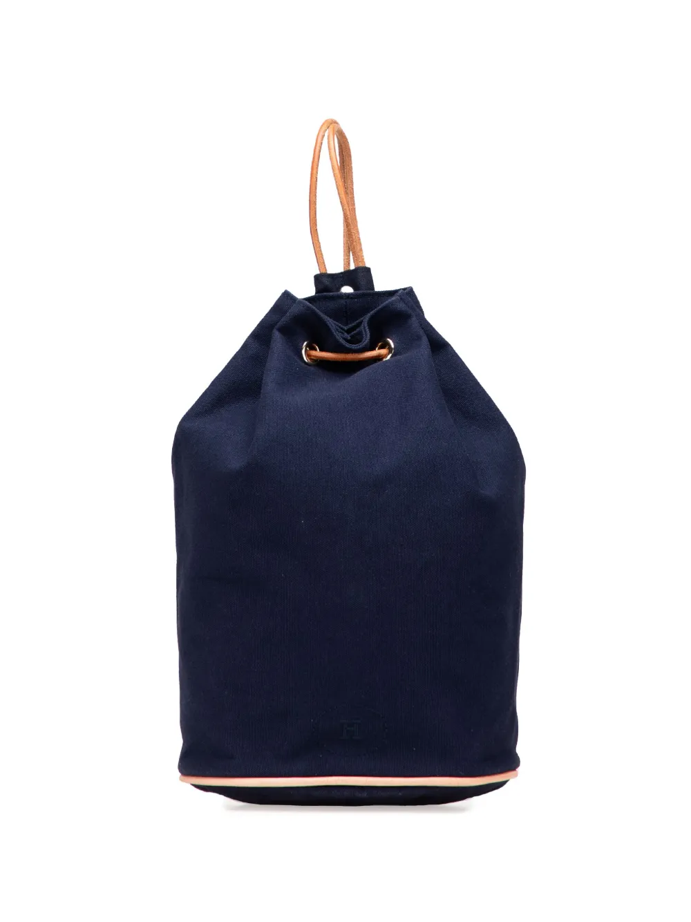 Hermès Pre-Owned 1990-2015 Toile Polochon Mimile backpack - ブルー Hermès Pre-Owned 1990-2015 Toile Polochon Mimile backpack - ブルー