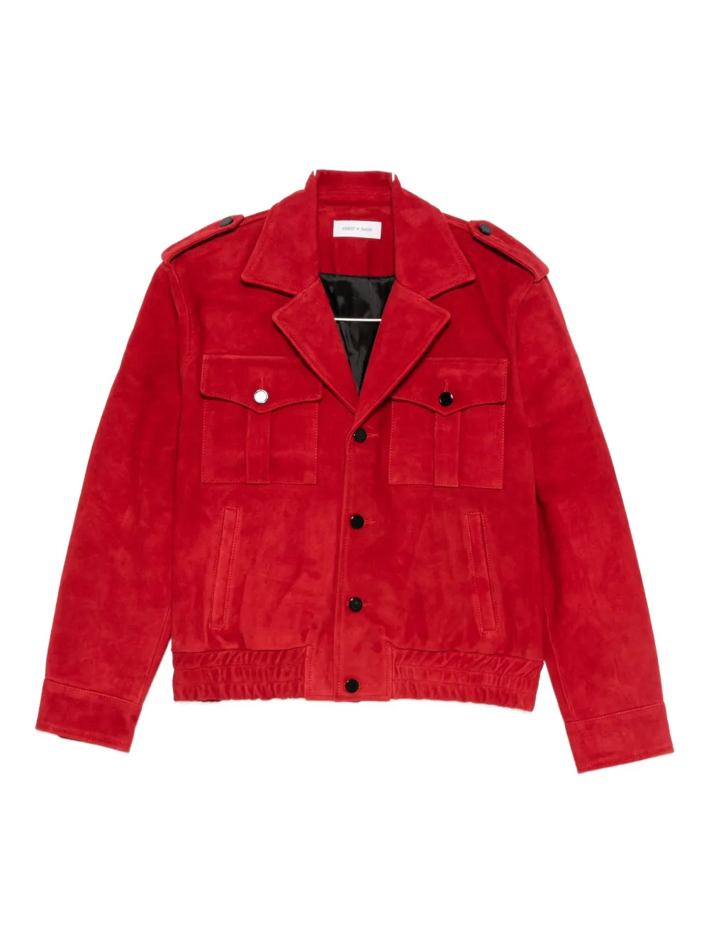 Ernest W Baker Ernest W. Baker Leather Outerwears In Red