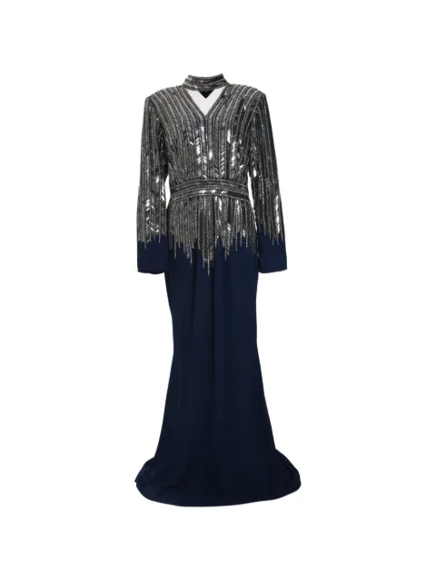 Prabal Gurung vestido largo Jane con apliques