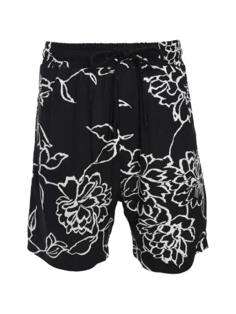 Gaelle floral-print bermuda shorts