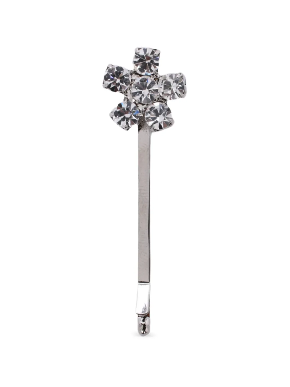 Rosantica crystal flower anice hair slide - Argento