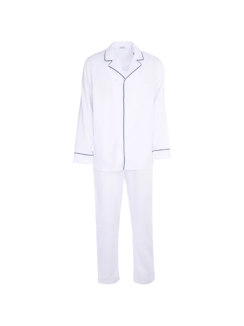 Zimmerli long-sleeve pajamas - Bianco