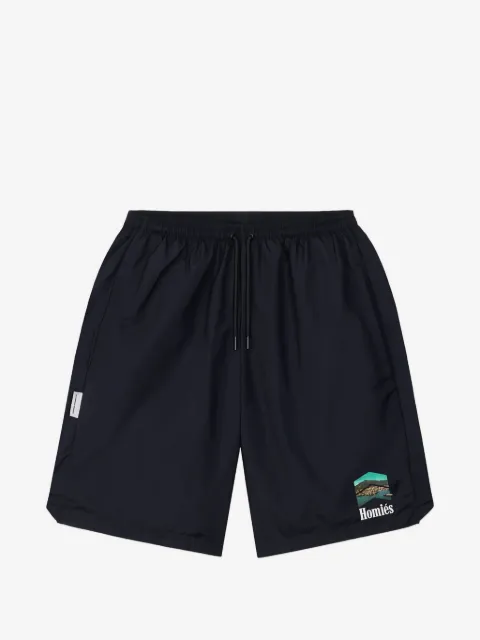 HOMIES MARBELLA Racing logo-detail shorts