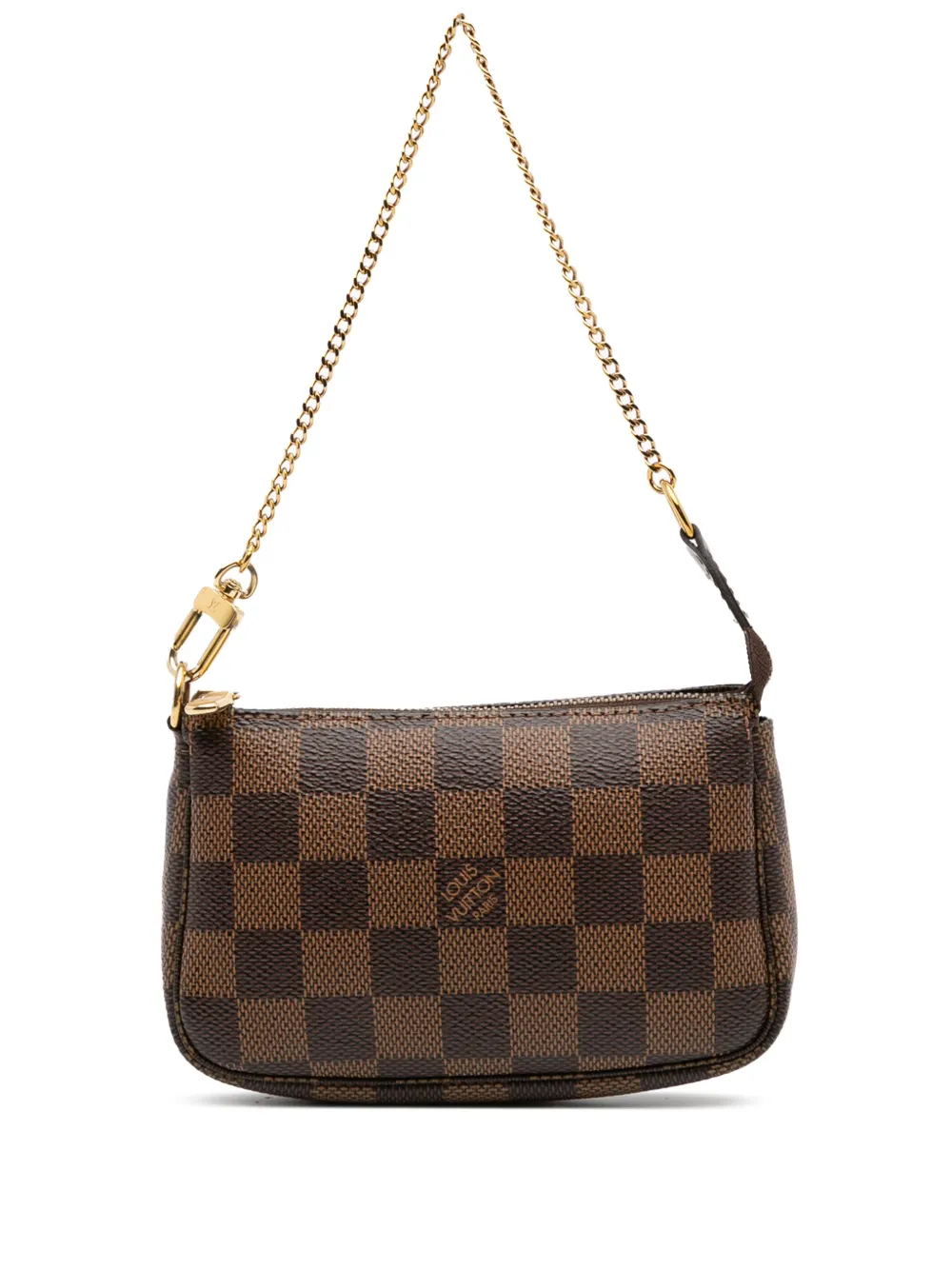 Louis Vuitton Pre-Owned 2020 Damier Ebene Mini Pochette Accessoires Louis Vuitton Pre-Owned 2020 Damier Ebene Mini Pochette Accessoires