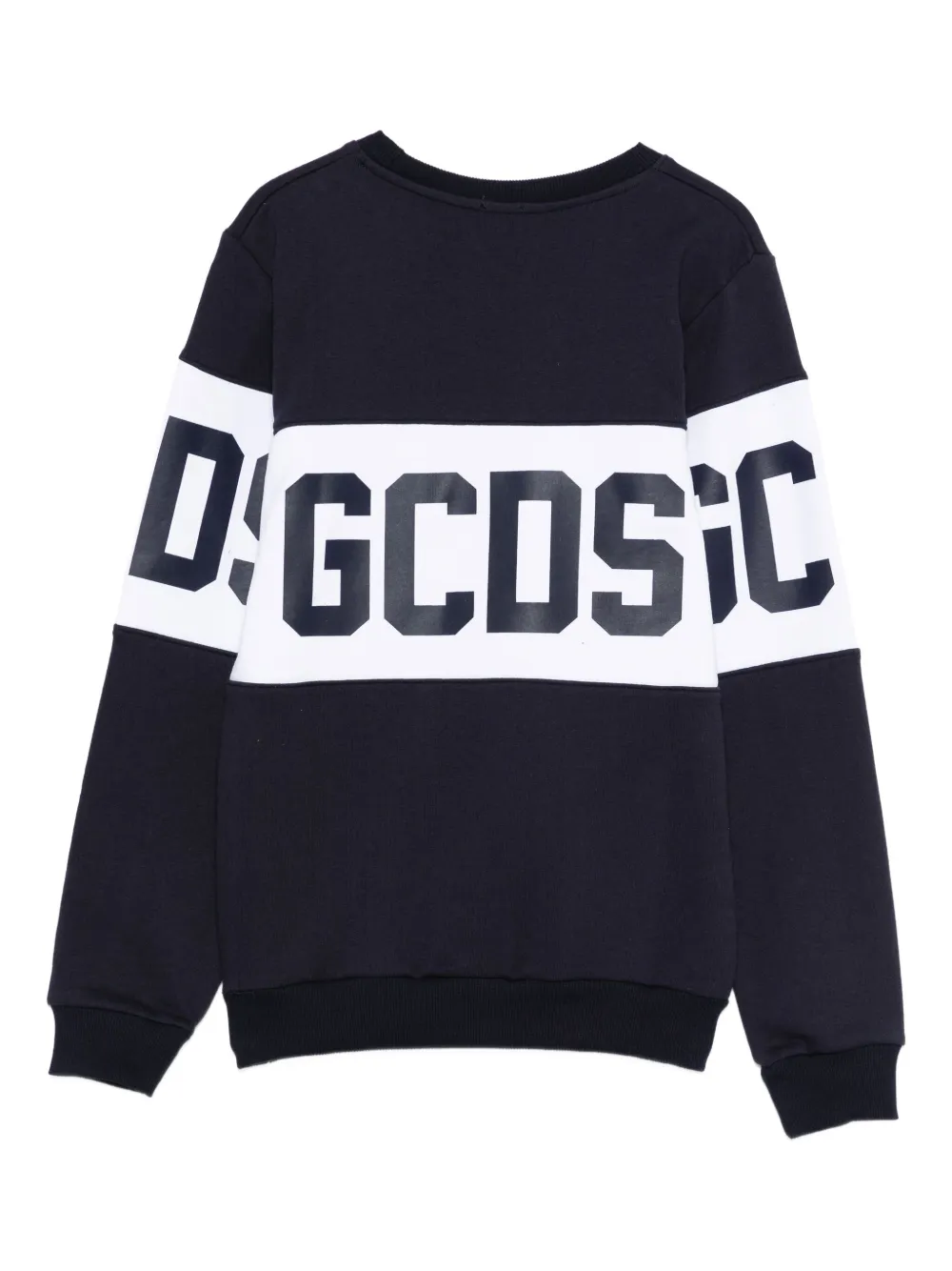 Gcds Kids panelled logo-detail sweatshirt | Boys Hoodies & Sweatshirts | Image 2